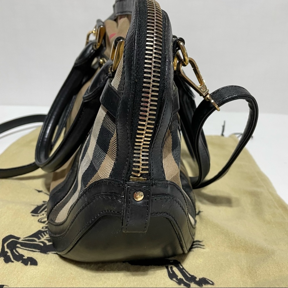 Burberry Pre-owned Bridle House Check Orchard Bowling Bag - Picture 5 of 16